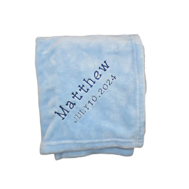 Mink Touch Baby Blanket White