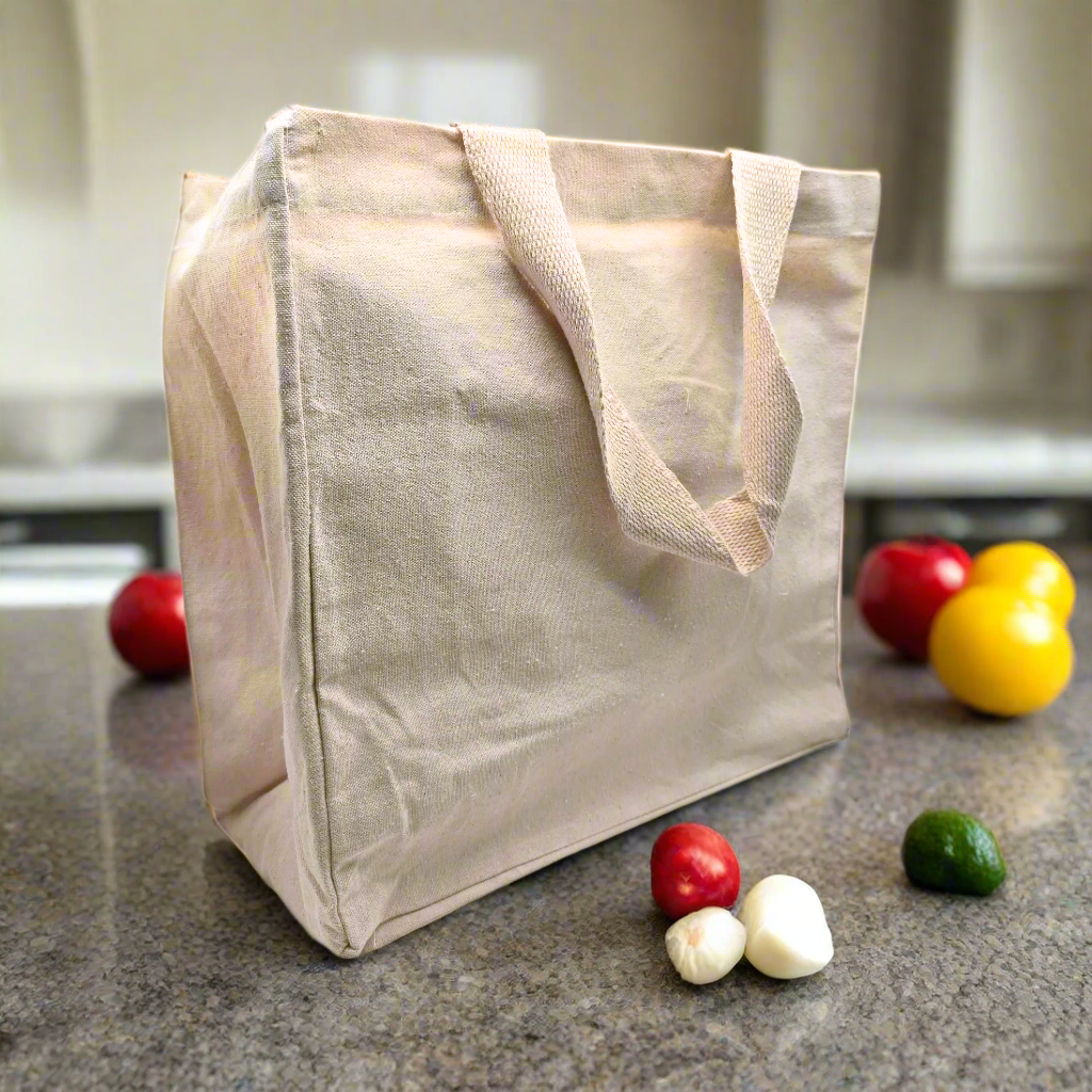 Canvas Grocery Tote