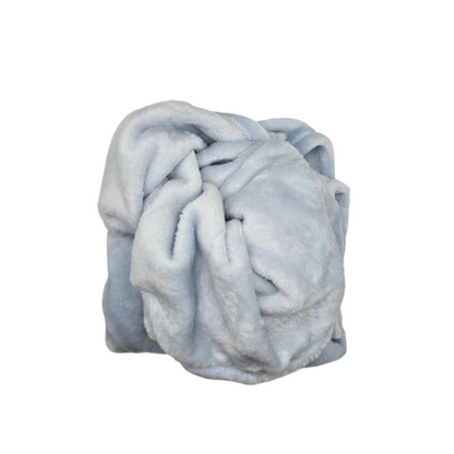 Mink Touch Baby Blanket Blue