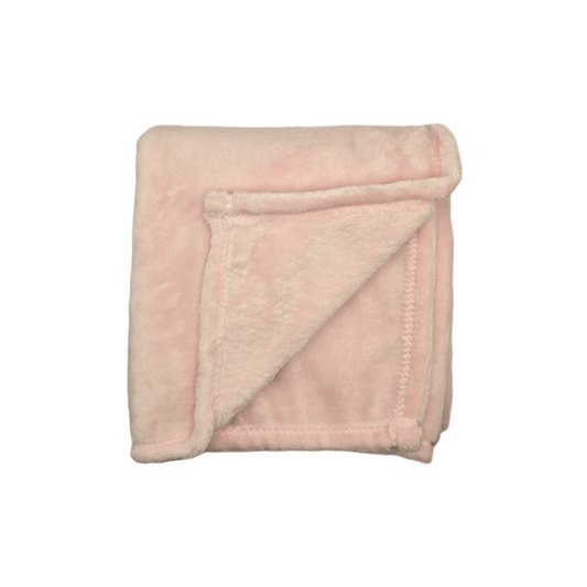 Mink Touch Baby Blanket Pink