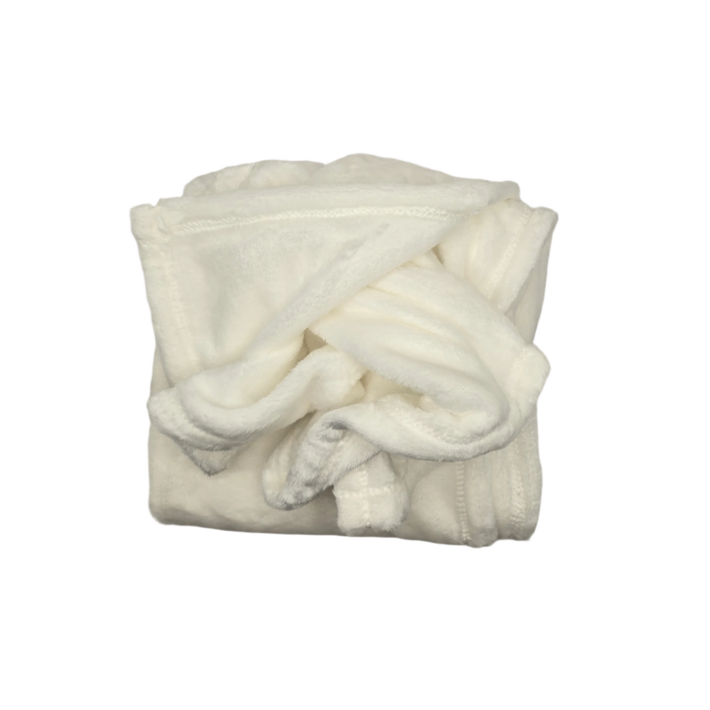 Mink Touch Baby Blanket White