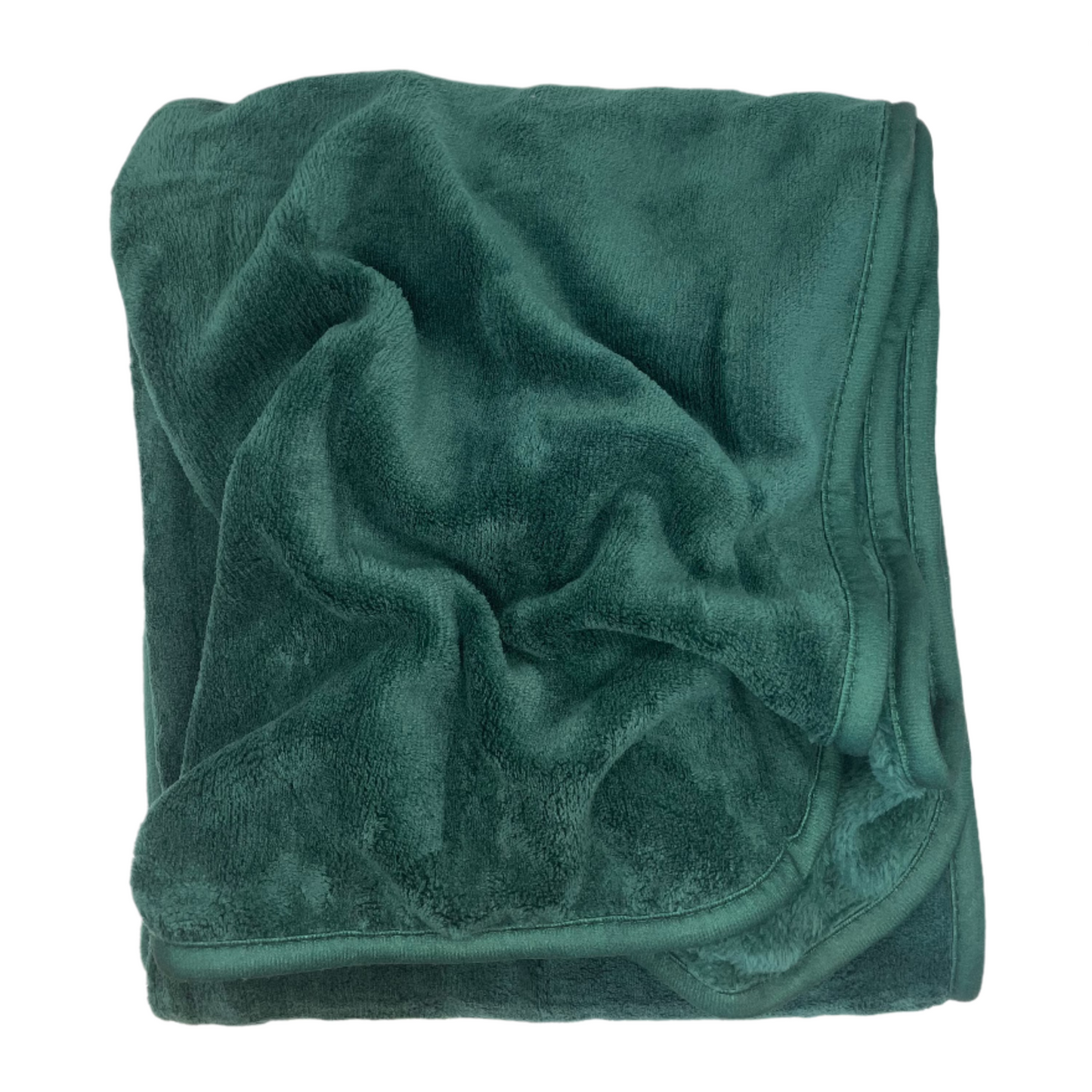 Plush Premium Blanket Forest Green