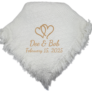 Cotton Wedding Throw